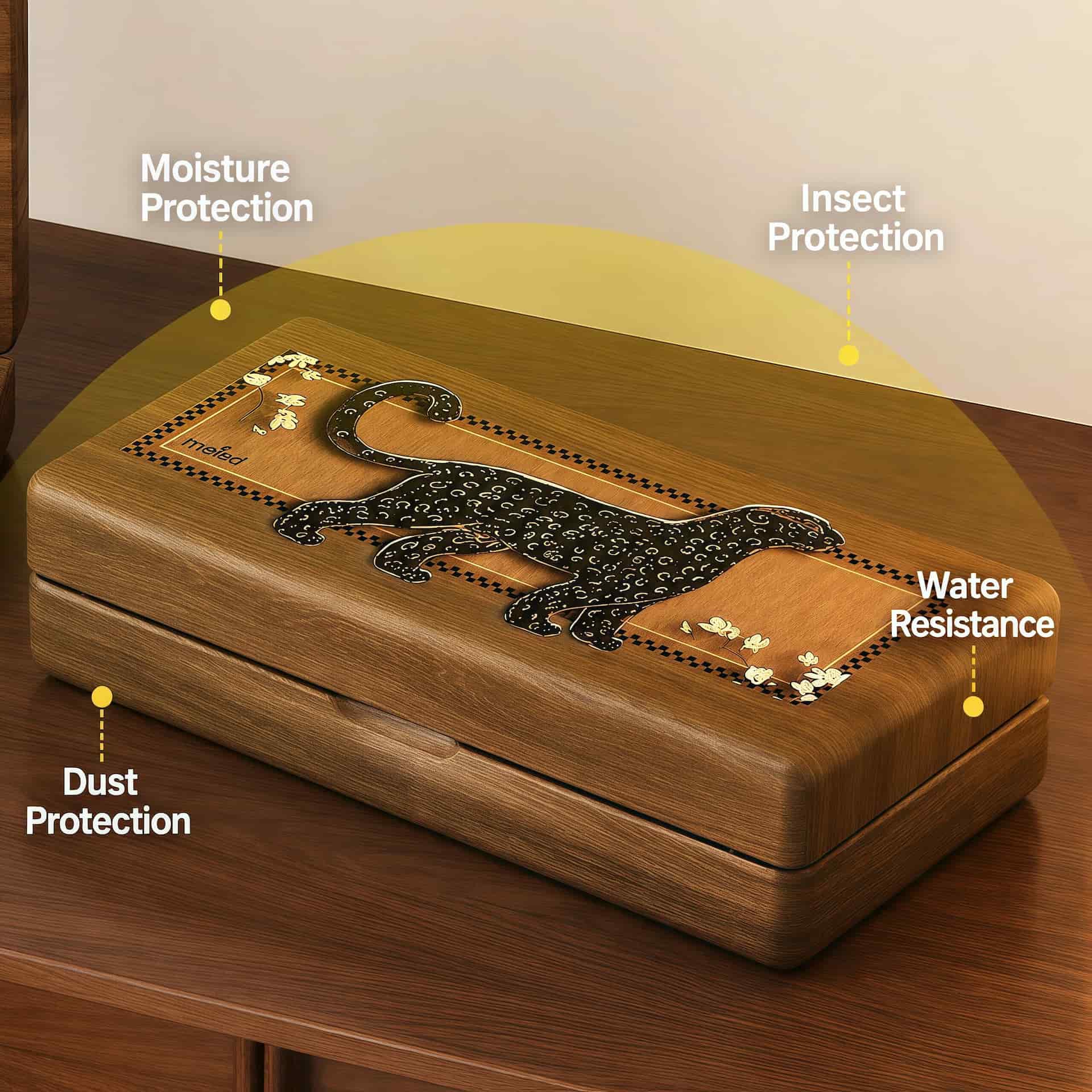 Walnut Wood Jewelry Box
