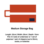 Puppy Travel Packing Cubes - Splash-Resistant Nylon Organizer Bags for Clothes & Toiletries