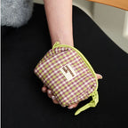 4-Piece Quilted Travel Organizer Set - Waterproof Makeup Bags with Curling Iron Case