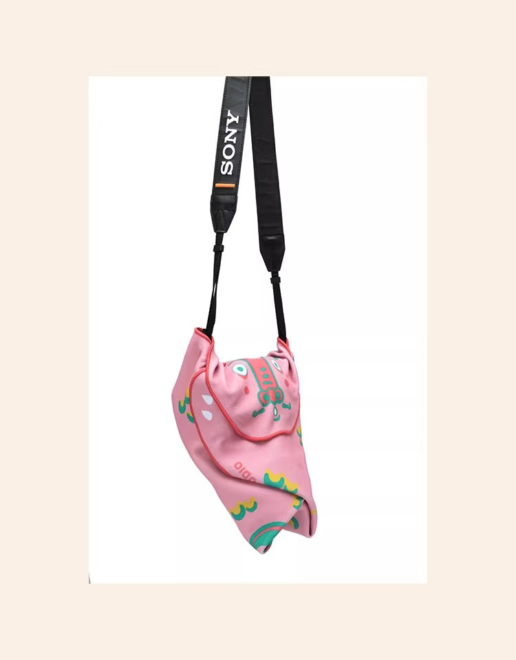 Animal Pattern Magic Wrap - Self-Adhesive Travel Organizer Pouch