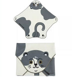 Animal Pattern Magic Wrap - Self-Adhesive Travel Organizer Pouch