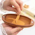 Baguette Shaped Jewelry Box - Cute Bread Ring Holder & Necklace Organizer