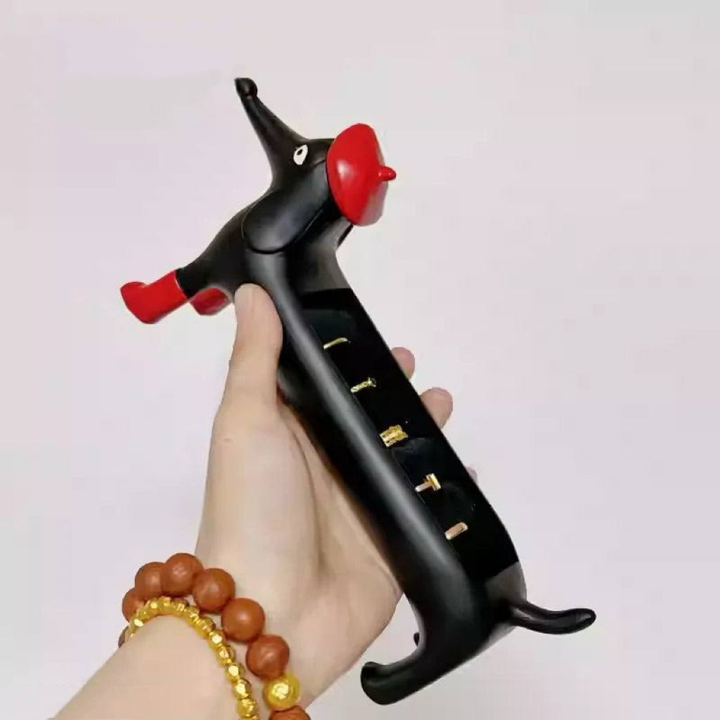 Dachshund Ring Holder - Cute Dog Jewelry Organizer & Display Stand