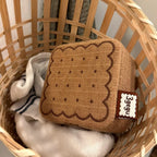 Happy Biscuit Jewelry Case - Cute Cookie-Shaped Travel Jewelry Organizer