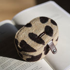 Moon Dweller Plush Jewelry Case - Soft Travel Jewelry Organizer with Velvet Lining