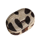 Moon Dweller Plush Jewelry Case - Soft Travel Jewelry Organizer with Velvet Lining