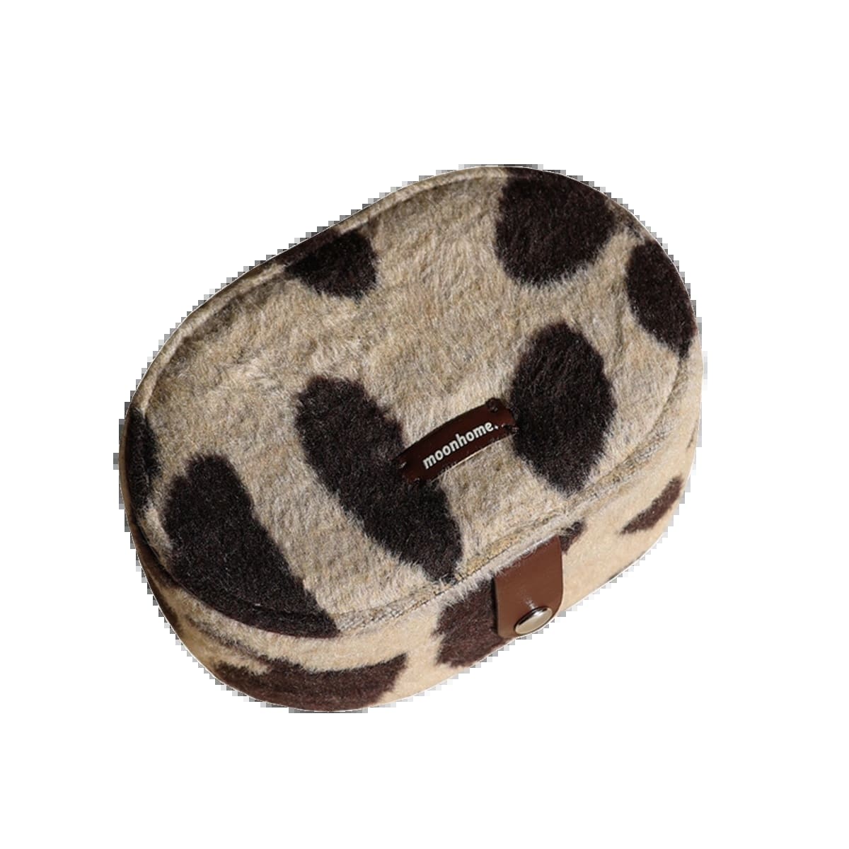 Moon Dweller Plush Jewelry Case - Soft Travel Jewelry Organizer with Velvet Lining