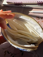 My Oyster Multi-Layer Jewelry Pouch - Handmade with YKK Zipper