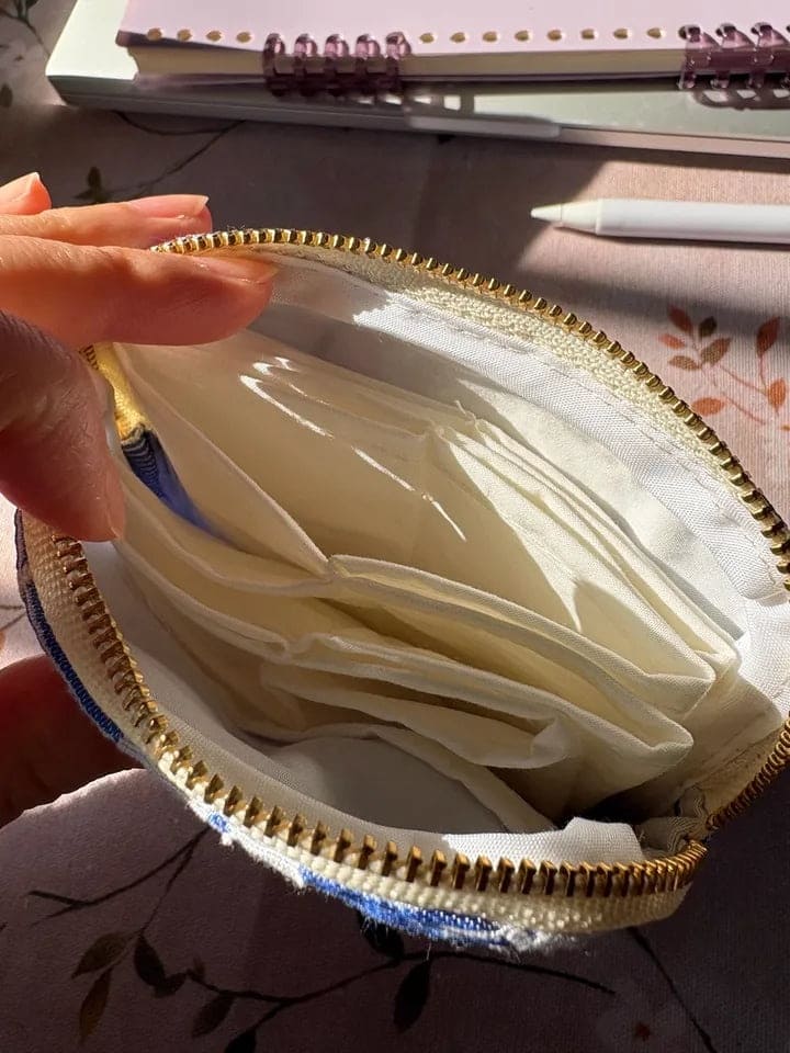 My Oyster Multi-Layer Jewelry Pouch - Handmade with YKK Zipper