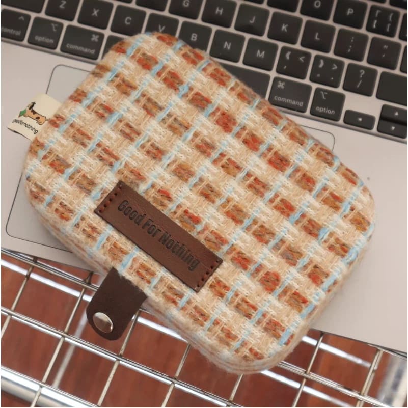 Retro Jacquard Jewelry Box - Double Layer Travel Jewelry Organizer with Soft Velvet Lining