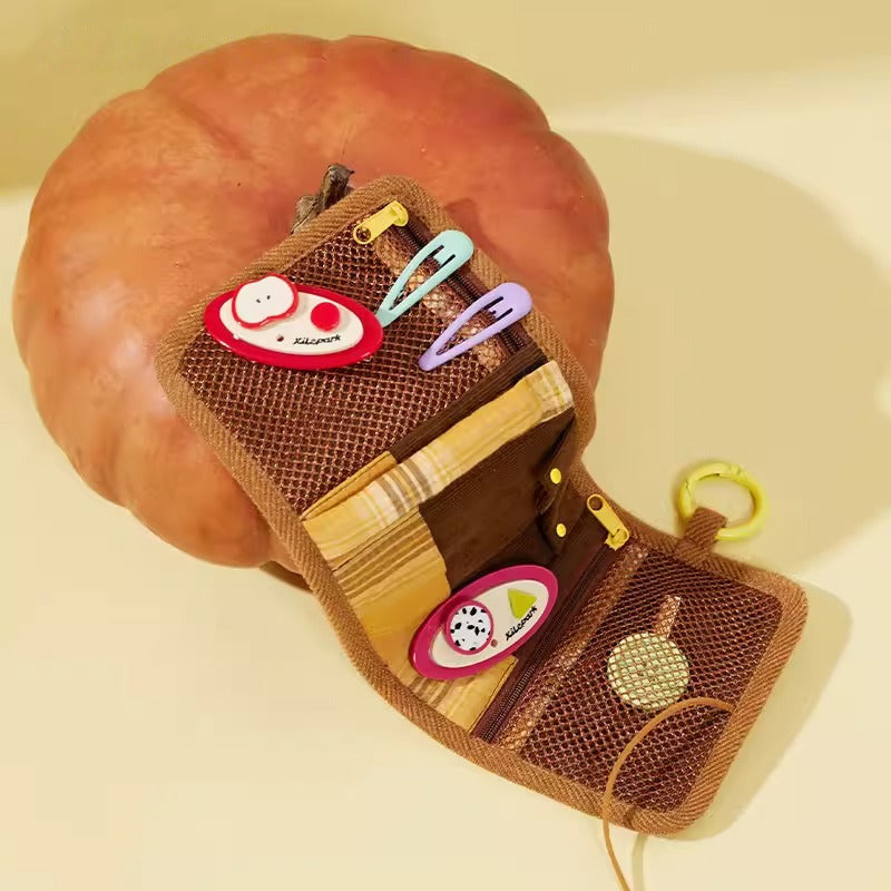 Travel Jewelry Roll – Portable Organizer for Necklaces, Earrings & Everyday Treasures