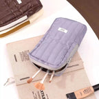 Stroll Makeup Brush Bag - Large Capacity Foldable Stand-Up Travel Organizer