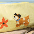 Spring Pup Travel Organizer Set - 4-Piece Waterproof Luggage Packing Cubes with Toiletry Bag
