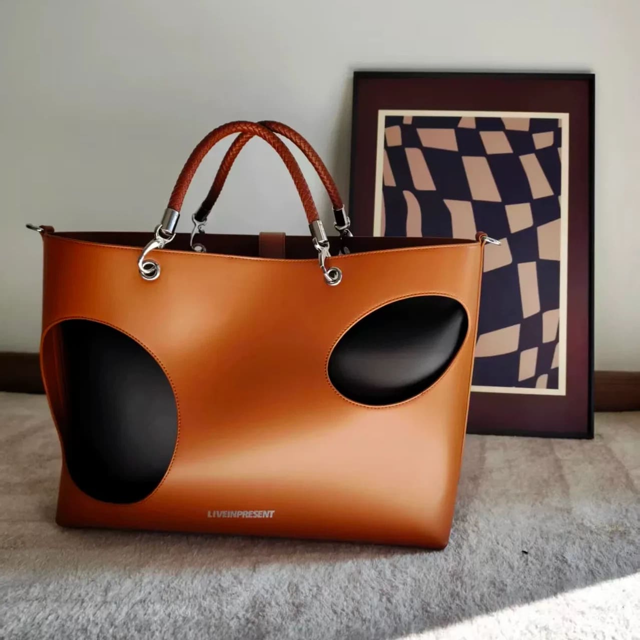 Tennis Tote Bag - Large Capacity PU Leather Bag for Court, Commute & Everyday Use
