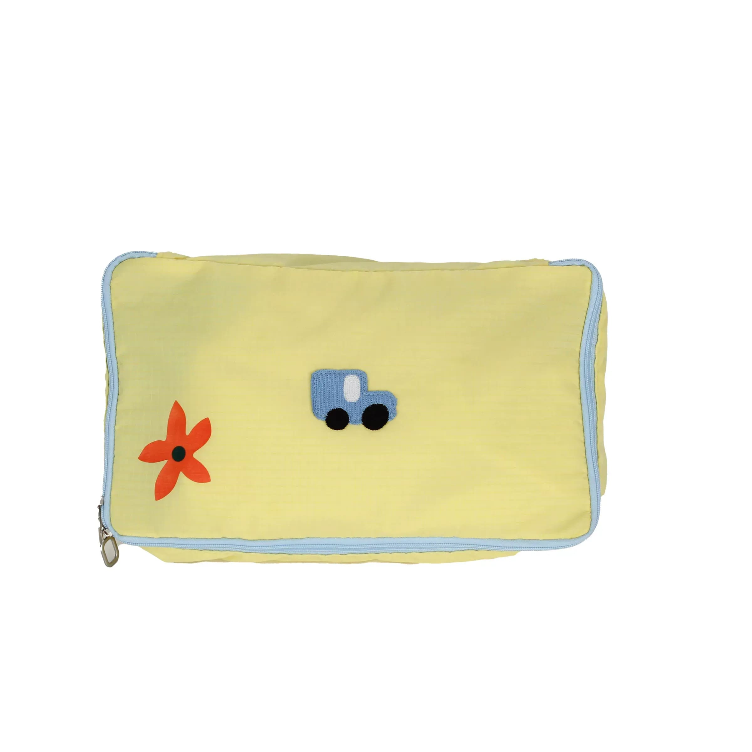 Spring Pup Travel Organizer Set - 4-Piece Waterproof Luggage Packing Cubes with Toiletry Bag
