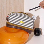 Double-Layer Wet & Dry Separation Cosmetic Bag - Large Capacity Travel Organizer