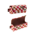 Cake Roll Mini Ring Box - Textured Fabric Jewelry Organizer for 7-9 Rings