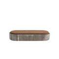 Travertine Jewelry Storage Box – Stone & Wood Organizer for Rings, Earrings & Keepsakes