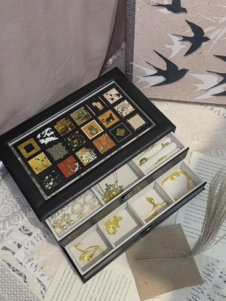 Vintage Collage Jewelry Box